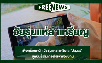 วัยรุ่นแห่ล่าเหรียญ