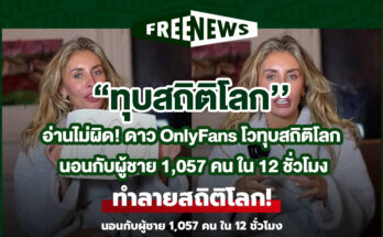 ทุบสถิติโลก