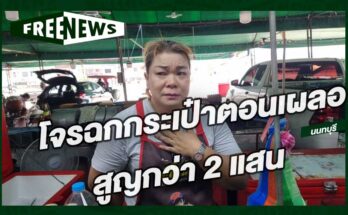 โจรฉกกระเป๋าตอนเผลอ