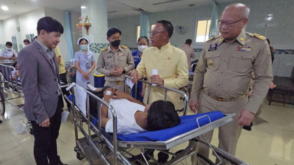 หามส่งโรงบาล 22 ราย